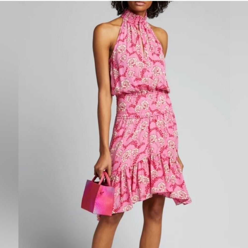 A.L.C Cody Floral Silk Dress
